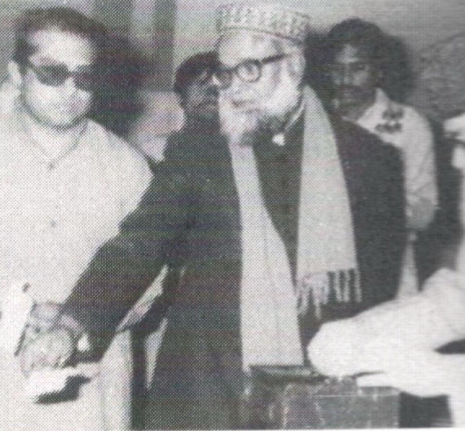 Abul A’alaa Maudoodi with other men