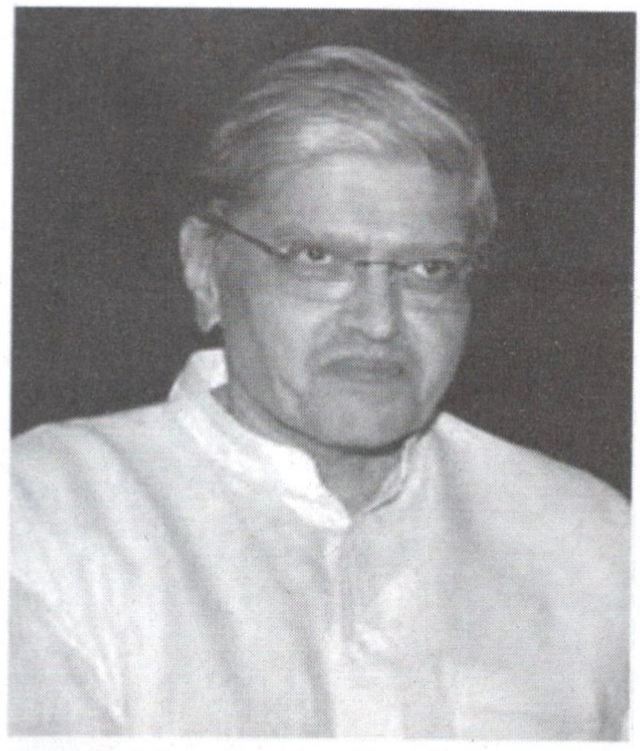 Portrait of Gopalkrishna Devdas Gandhi printed with the article