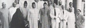 Members of the Muslim League Working Committee at the Lahore session